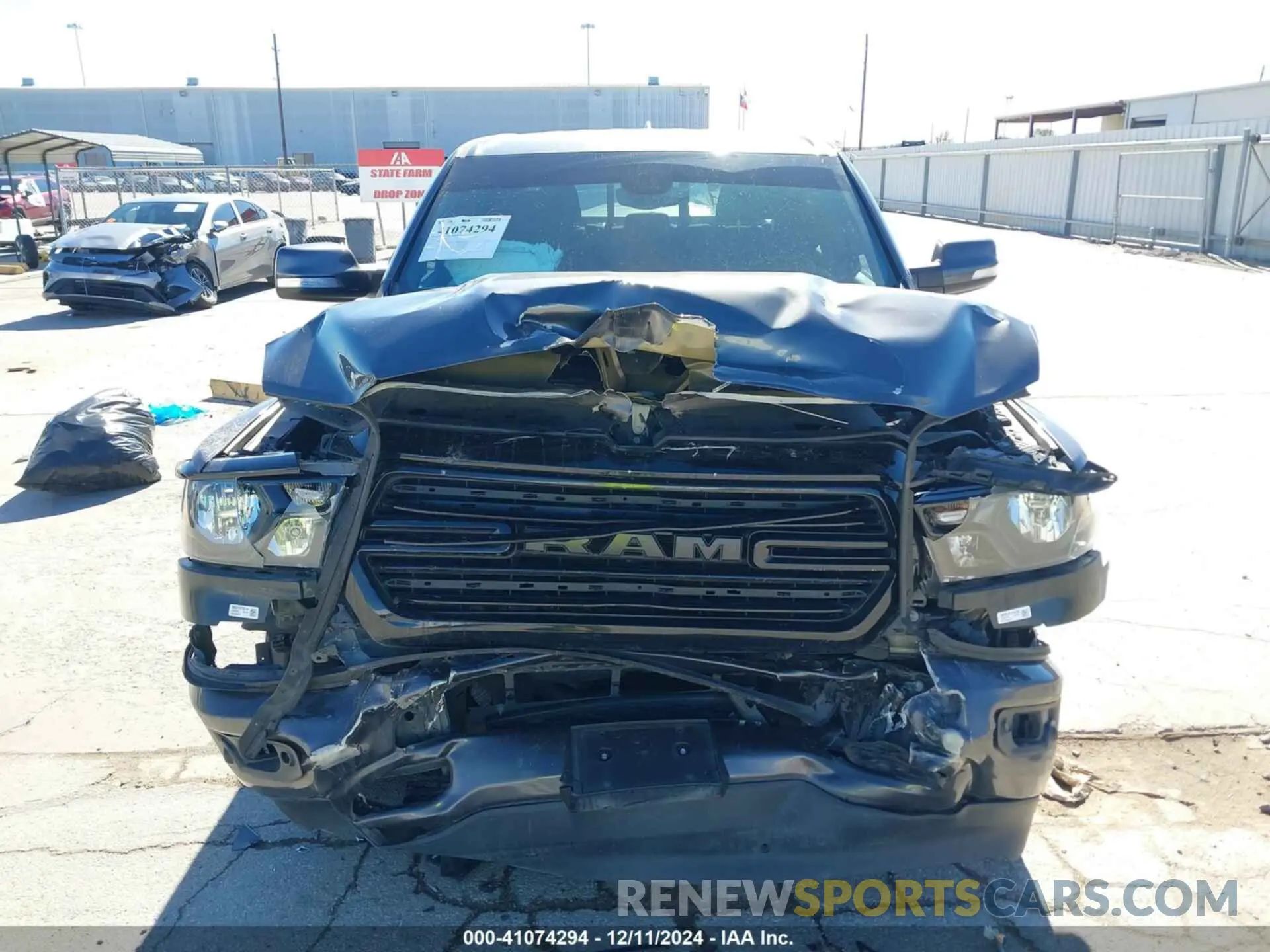 11 Фотография поврежденного автомобиля 1C6RREFT1LN239180 RAM 1500 2020