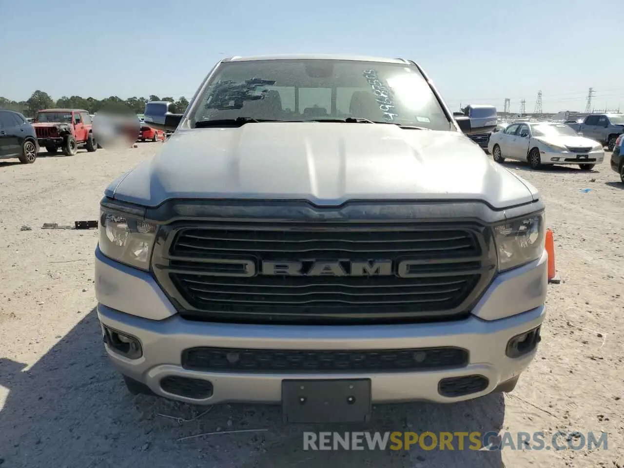 5 Photograph of a damaged car 1C6RREFT2LN129030 RAM 1500 2020