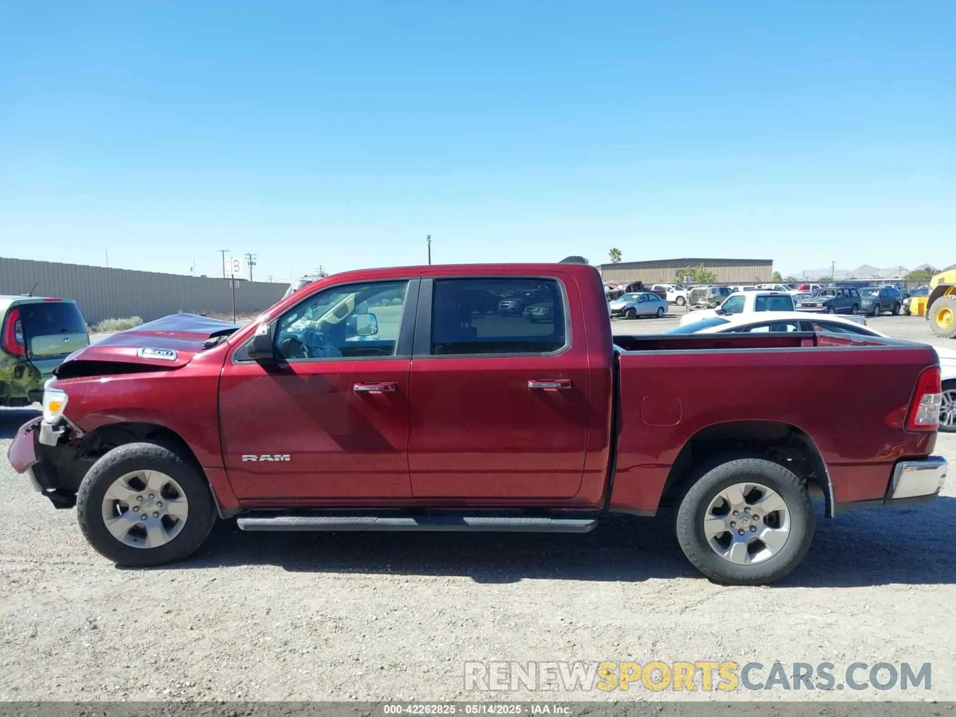 14 Photograph of a damaged car 1C6RREFT4LN105571 RAM 1500 2020