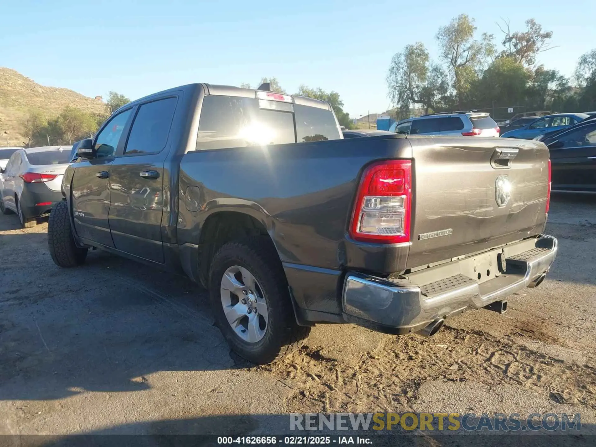 3 Photograph of a damaged car 1C6RREFT4LN372628 RAM 1500 2020