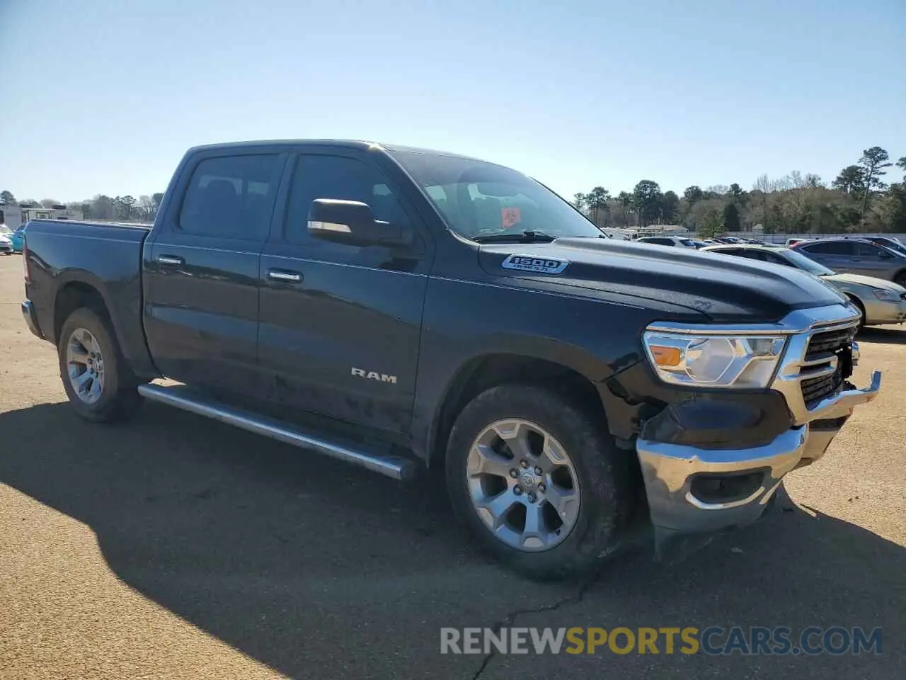 4 Photograph of a damaged car 1C6RREFT5LN185706 RAM 1500 2020