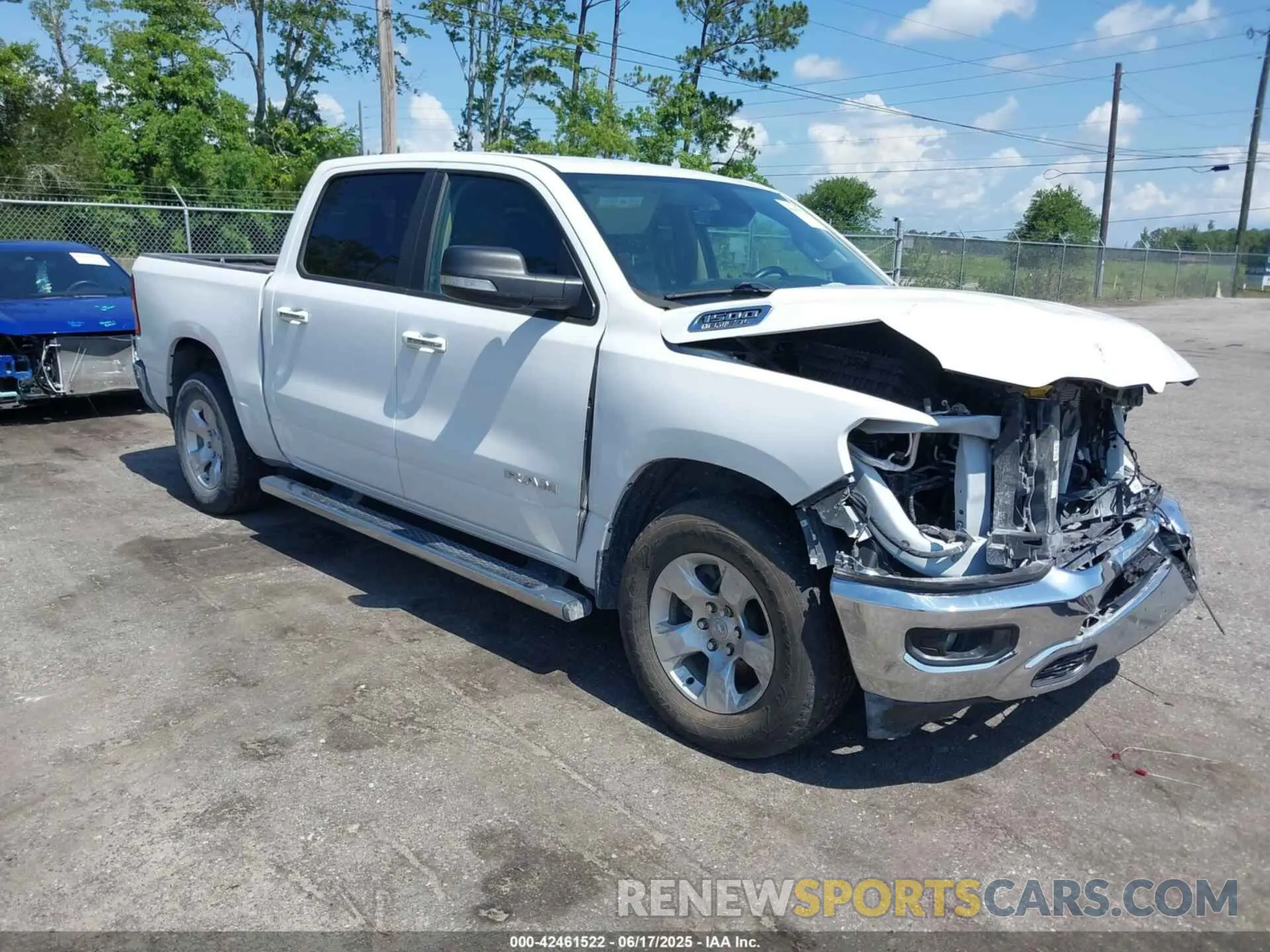 1 Фотография поврежденного автомобиля 1C6RREFT5LN337869 RAM 1500 2020
