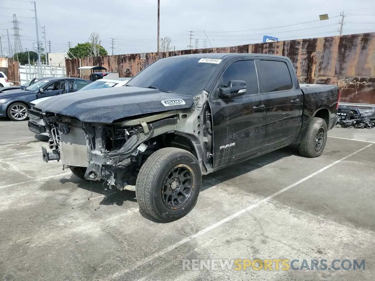 1 Фотография поврежденного автомобиля 1C6RREFT6LN152424 RAM 1500 2020