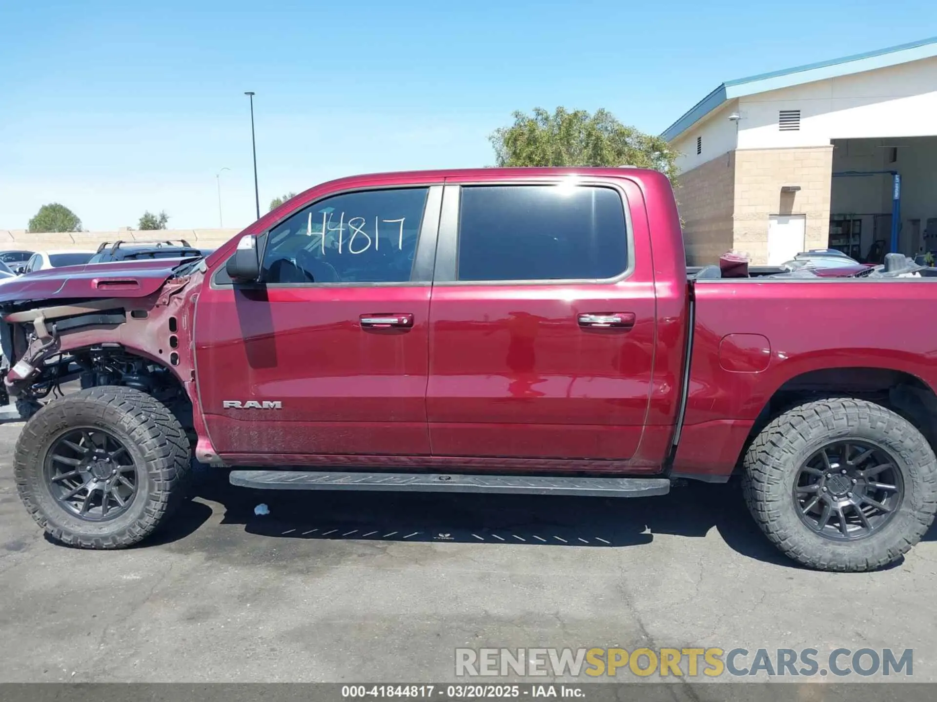 15 Photograph of a damaged car 1C6RREFT7LN105581 RAM 1500 2020