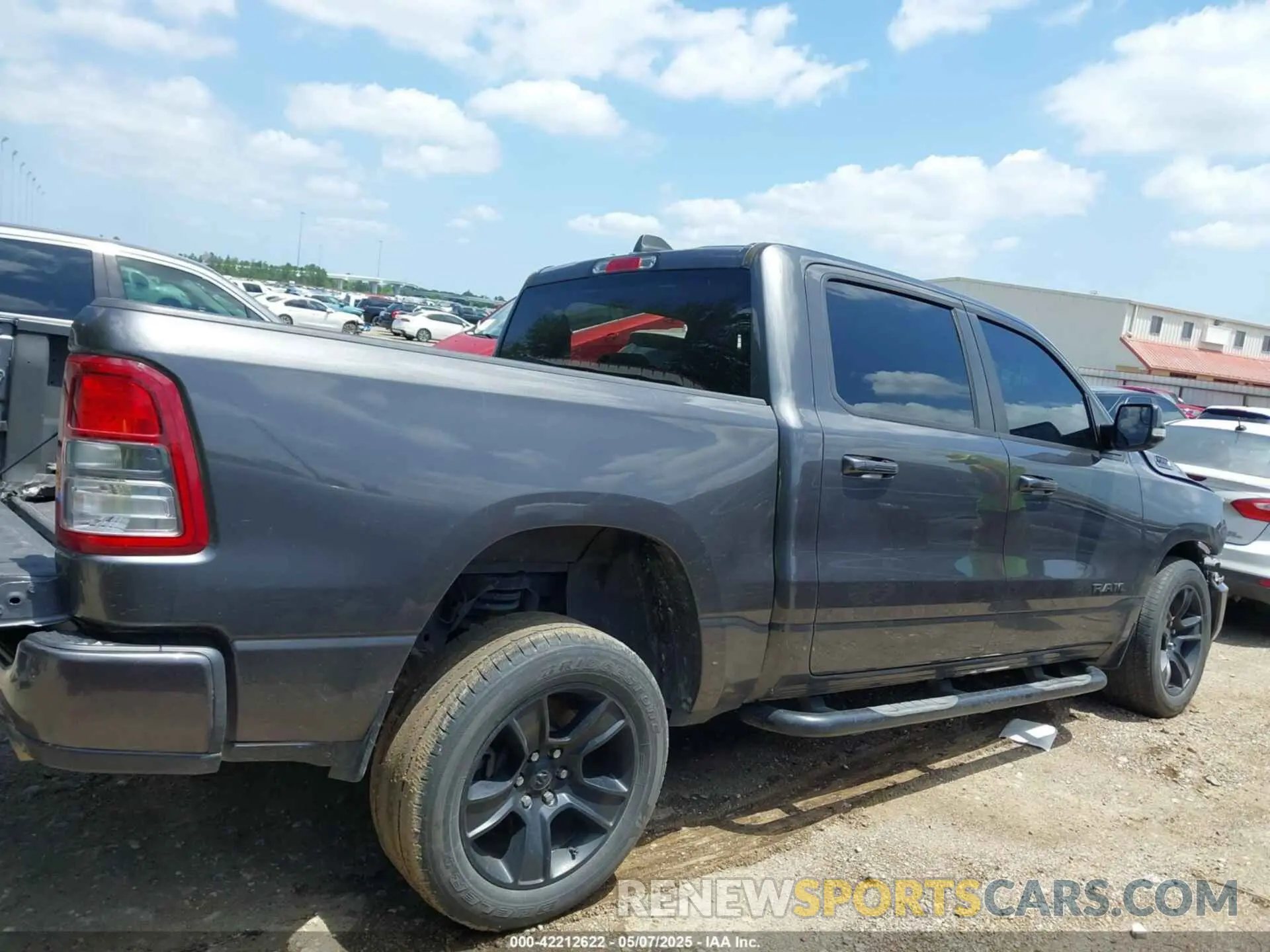 14 Photograph of a damaged car 1C6RREFT7LN121697 RAM 1500 2020