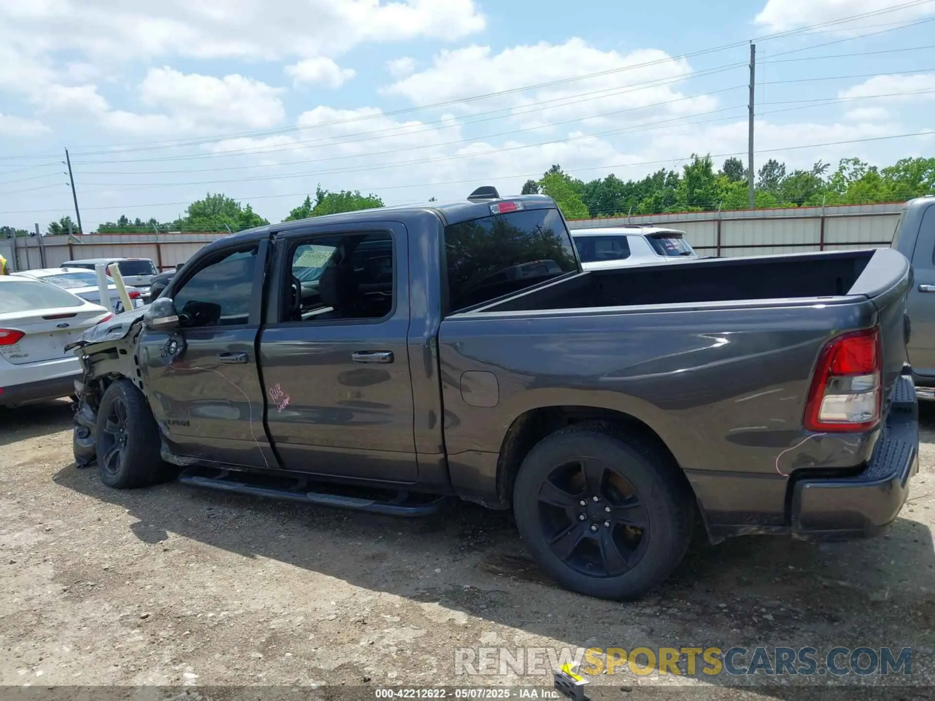 15 Photograph of a damaged car 1C6RREFT7LN121697 RAM 1500 2020