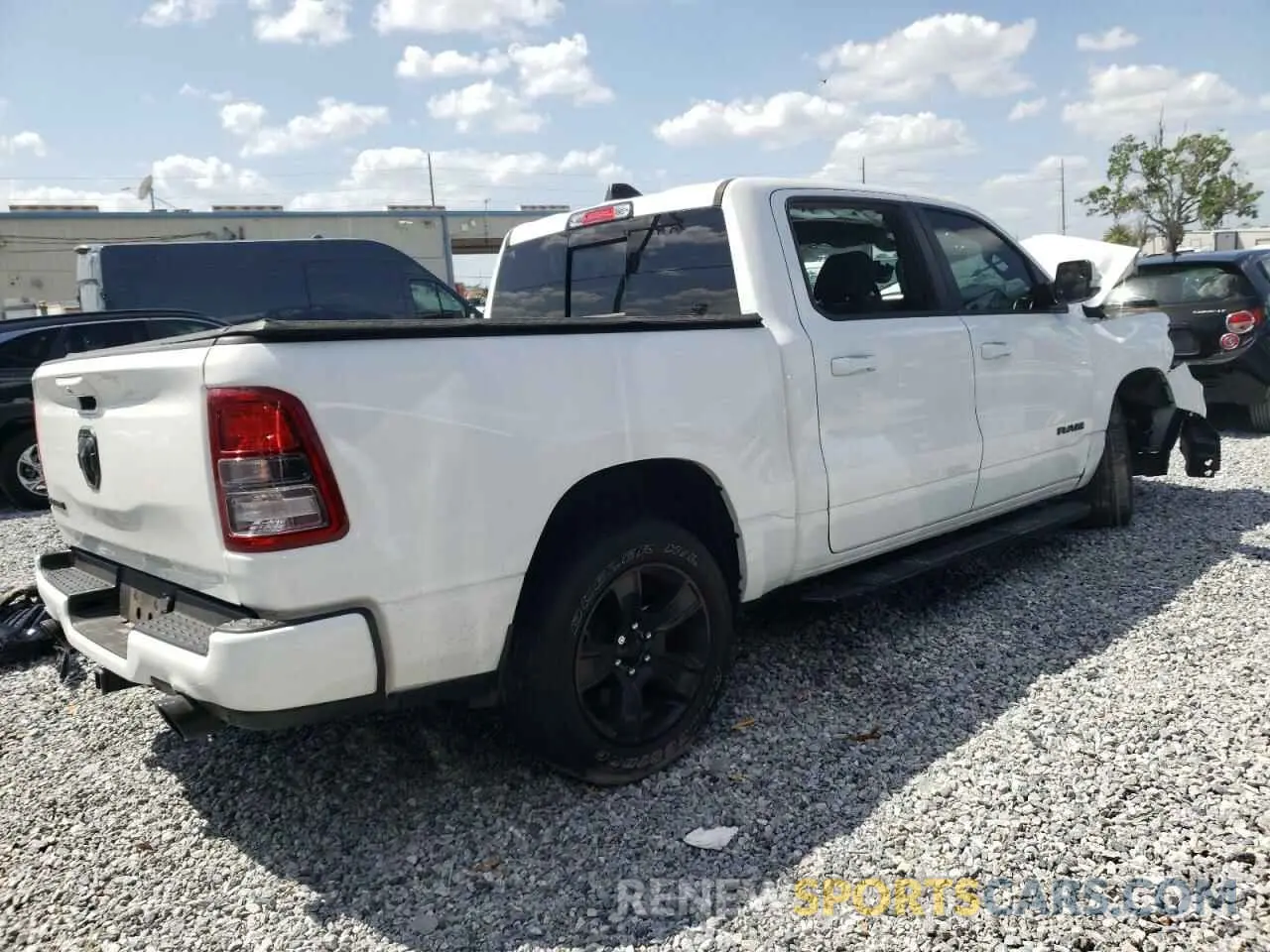 3 Photograph of a damaged car 1C6RREFTXLN289317 RAM 1500 2020