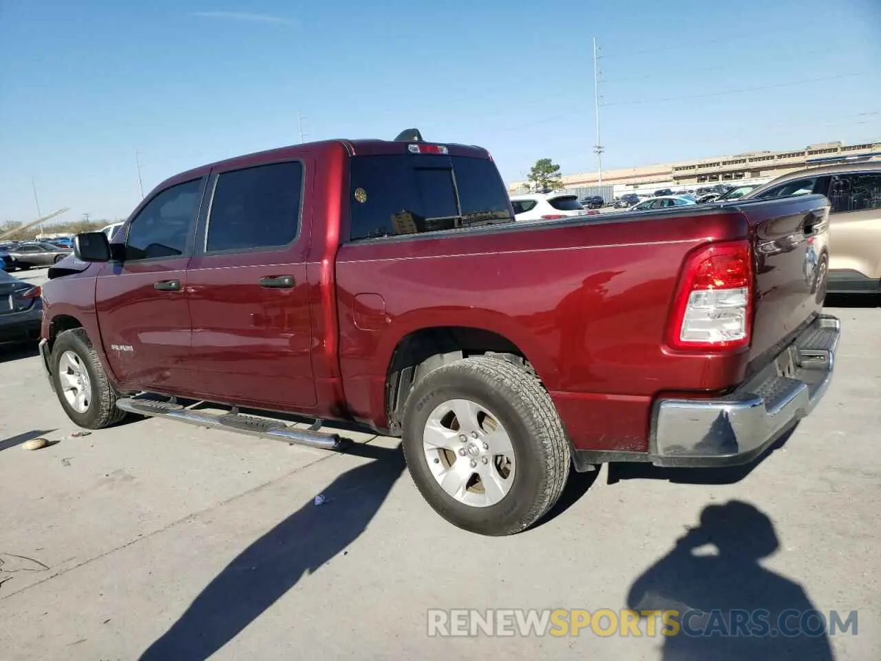 2 Photograph of a damaged car 1C6RREGG0LN304909 RAM 1500 2020
