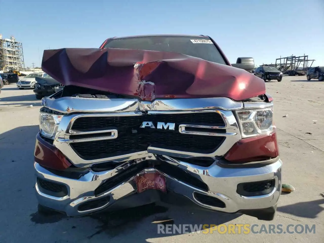 5 Photograph of a damaged car 1C6RREGG0LN304909 RAM 1500 2020