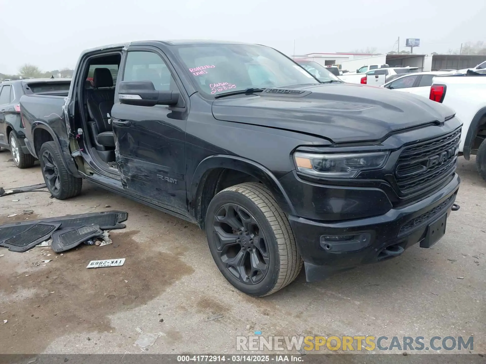 1 Photograph of a damaged car 1C6RREHT9LN143519 RAM 1500 2020
