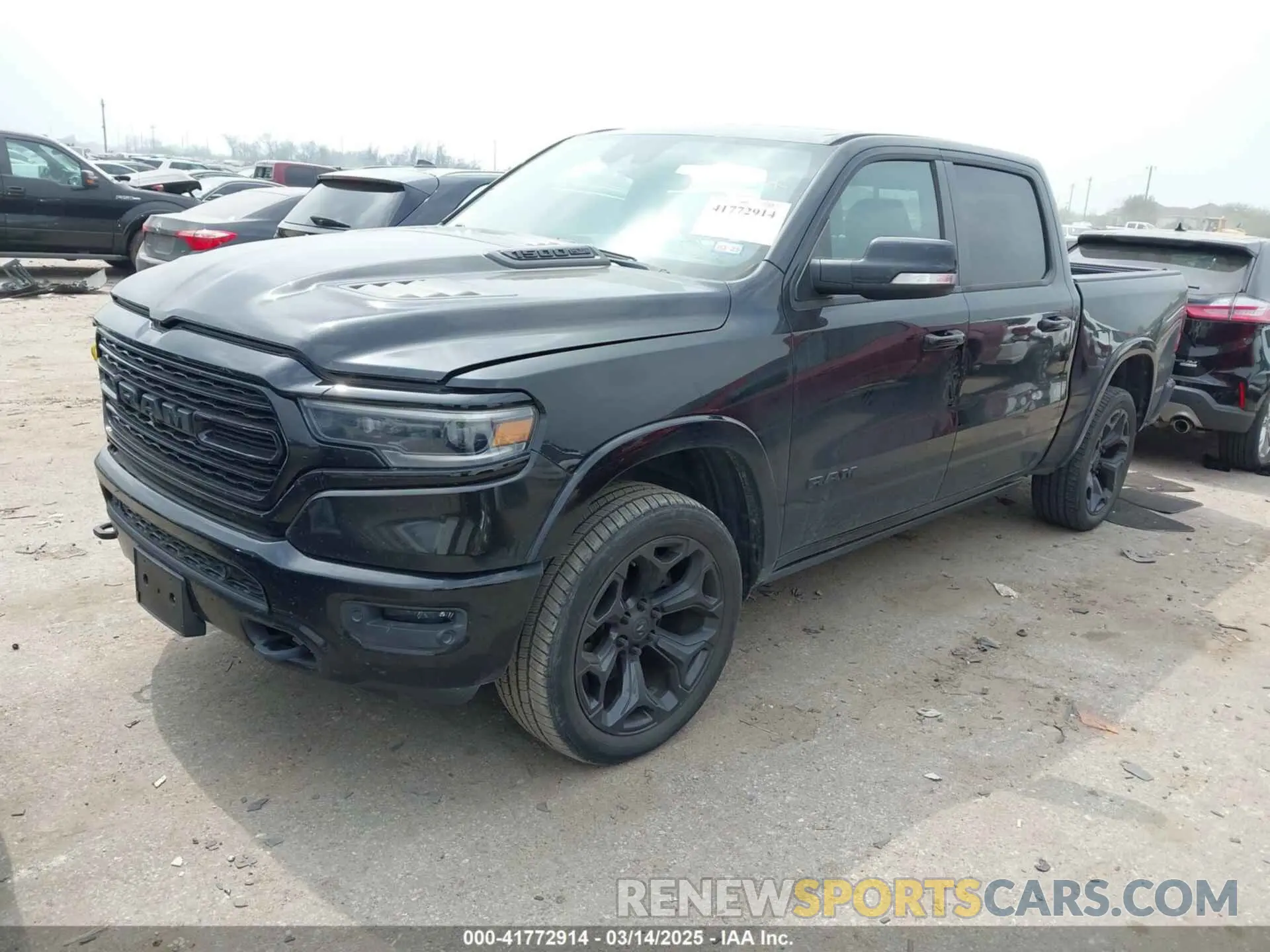 2 Photograph of a damaged car 1C6RREHT9LN143519 RAM 1500 2020