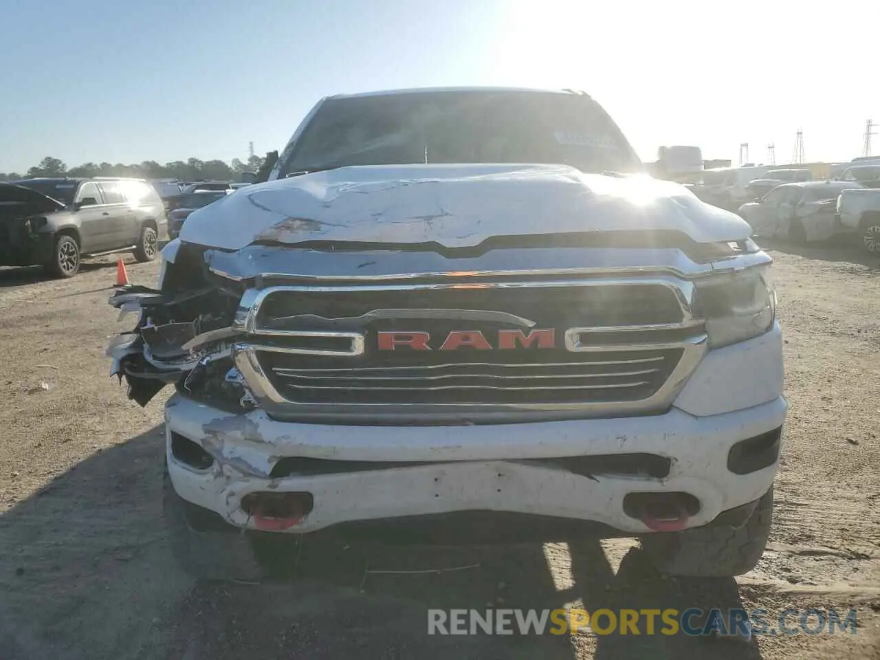 5 Photograph of a damaged car 1C6RREJT0LN406765 RAM 1500 2020