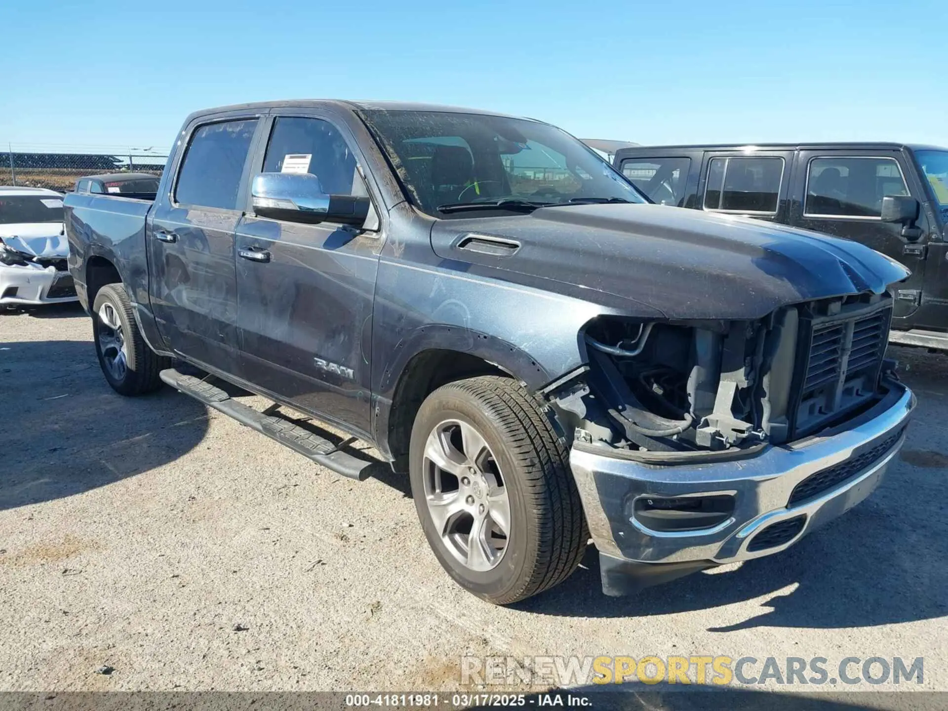 1 Фотография поврежденного автомобиля 1C6RREJT4LN232859 RAM 1500 2020