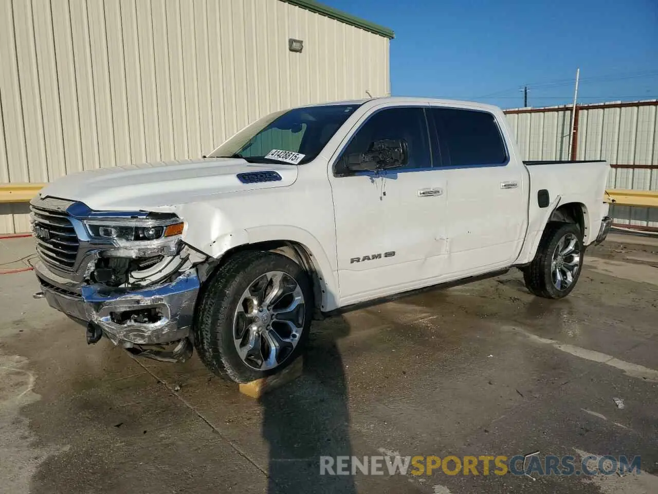 1 Photograph of a damaged car 1C6RREKT2LN222152 RAM 1500 2020