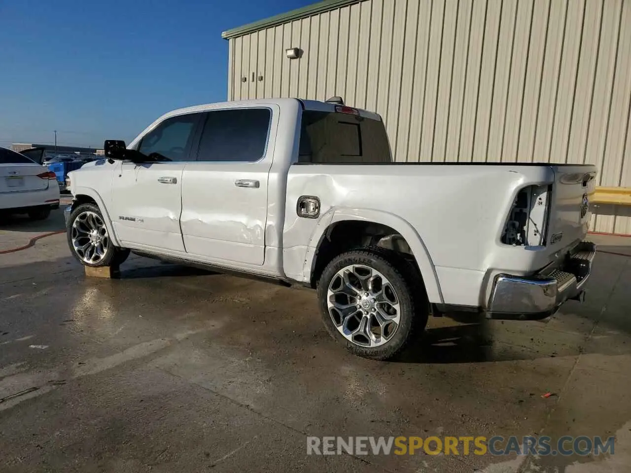 2 Photograph of a damaged car 1C6RREKT2LN222152 RAM 1500 2020