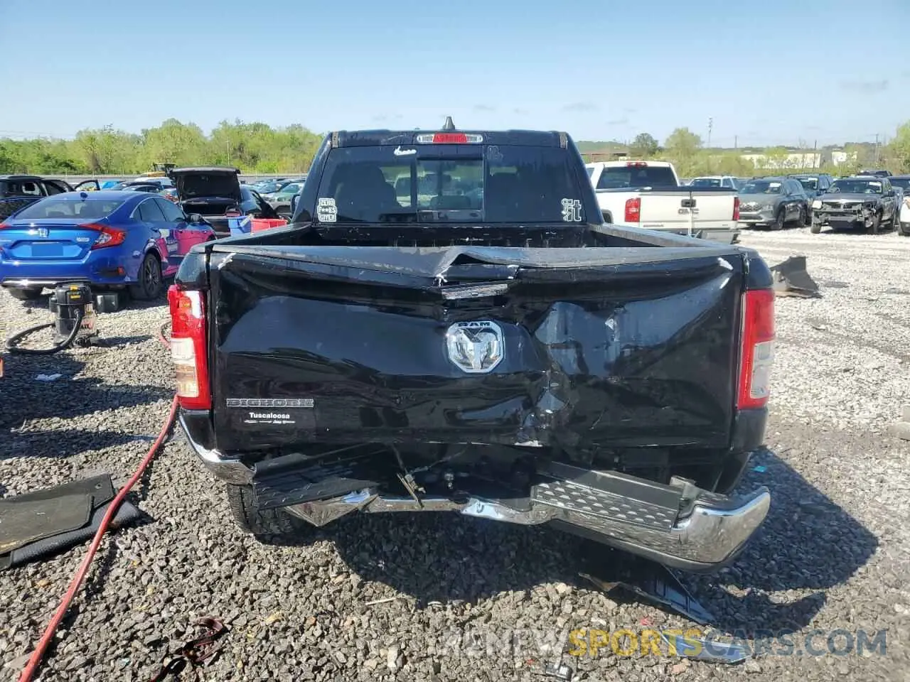 6 Фотография поврежденного автомобиля 1C6RREMG9LN262017 RAM 1500 2020