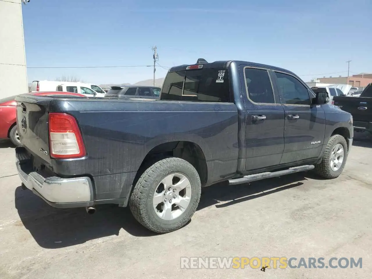 3 Фотография поврежденного автомобиля 1C6RRFBG1LN419693 RAM 1500 2020