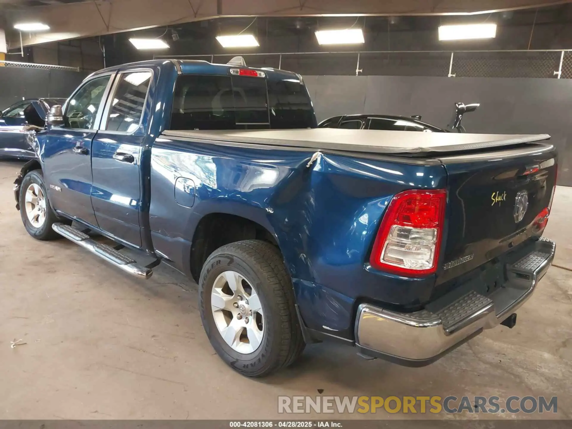 3 Photograph of a damaged car 1C6RRFBG8LN297690 RAM 1500 2020