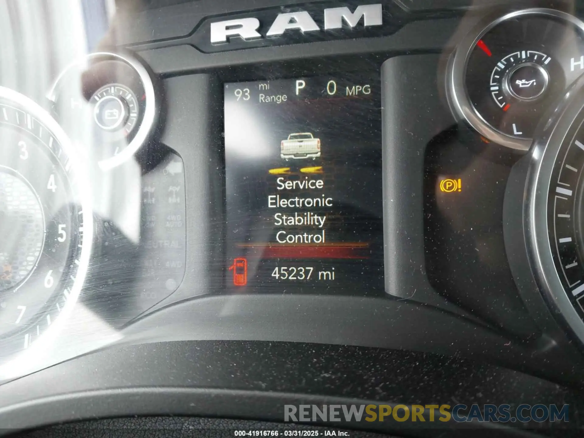 16 Фотография поврежденного автомобиля 1C6RRFFG0LN334919 RAM 1500 2020