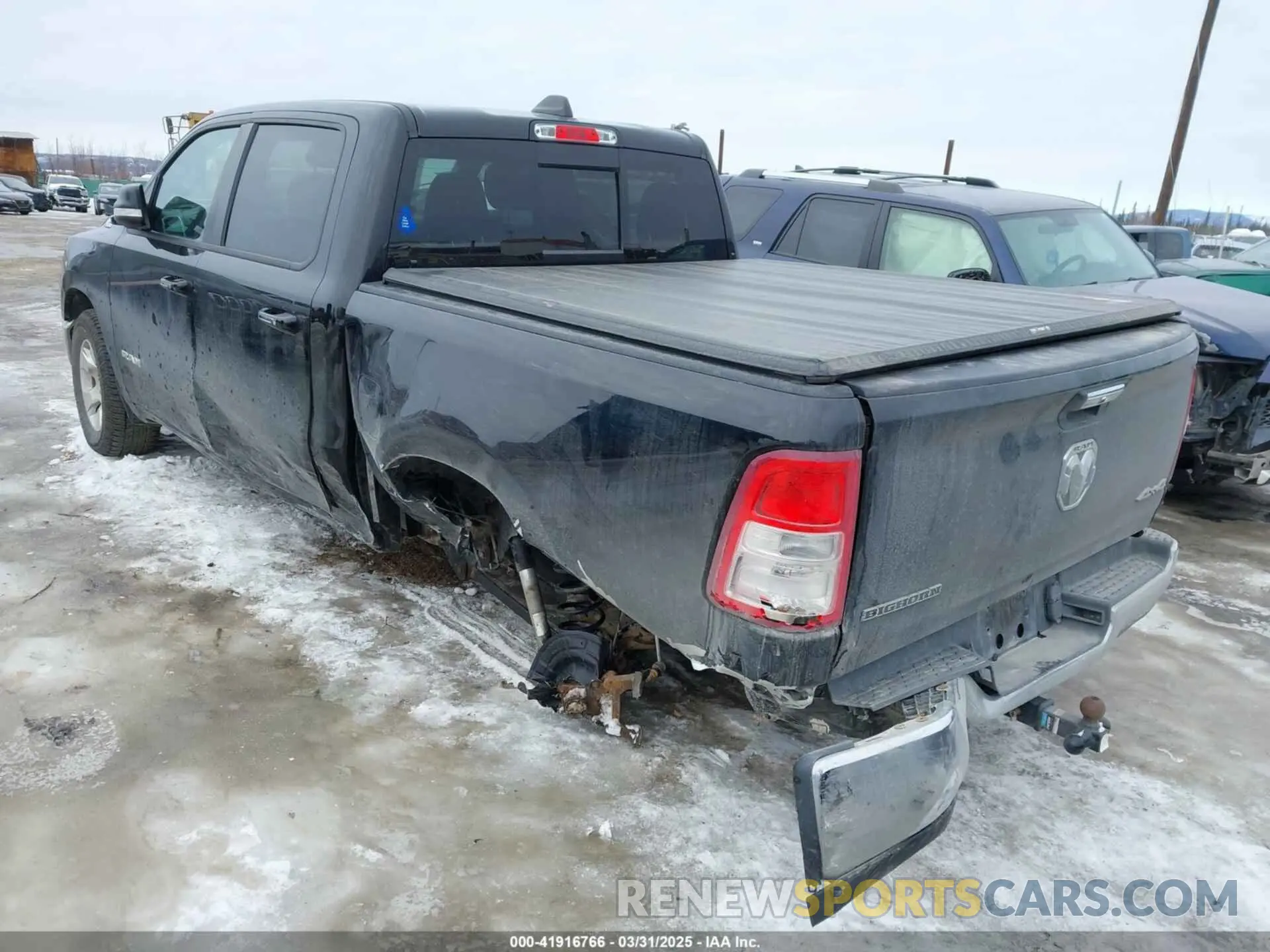 3 Фотография поврежденного автомобиля 1C6RRFFG0LN334919 RAM 1500 2020