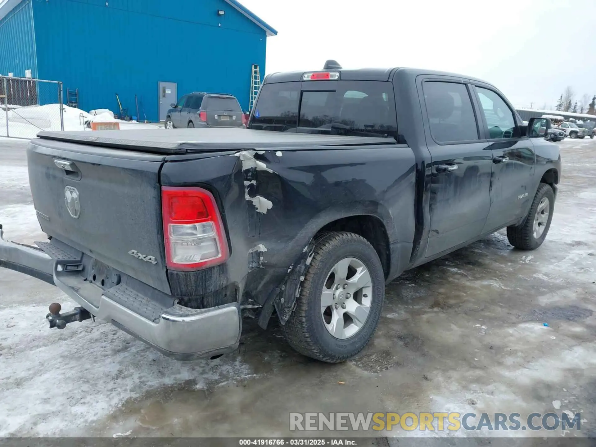 4 Фотография поврежденного автомобиля 1C6RRFFG0LN334919 RAM 1500 2020