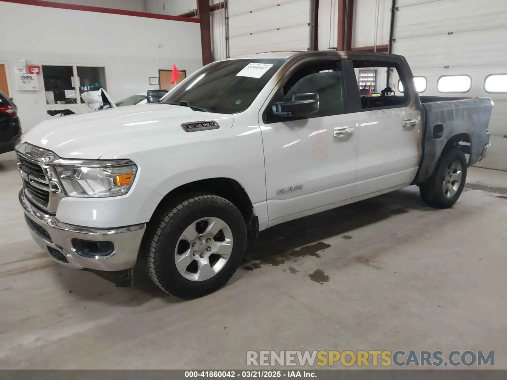 2 Photograph of a damaged car 1C6RRFFG2LN286467 RAM 1500 2020