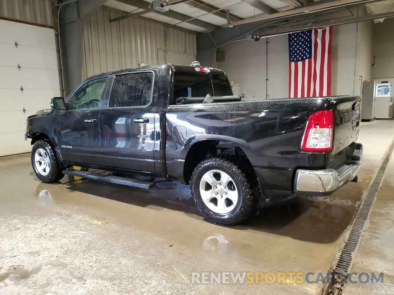 2 Photograph of a damaged car 1C6RRFFG5LN310700 RAM 1500 2020