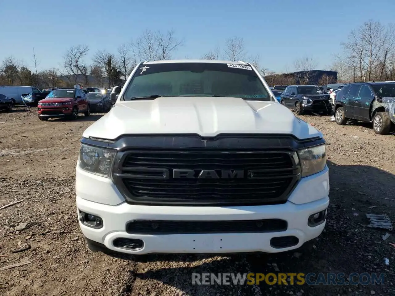 5 Photograph of a damaged car 1C6RRFFG6LN342720 RAM 1500 2020