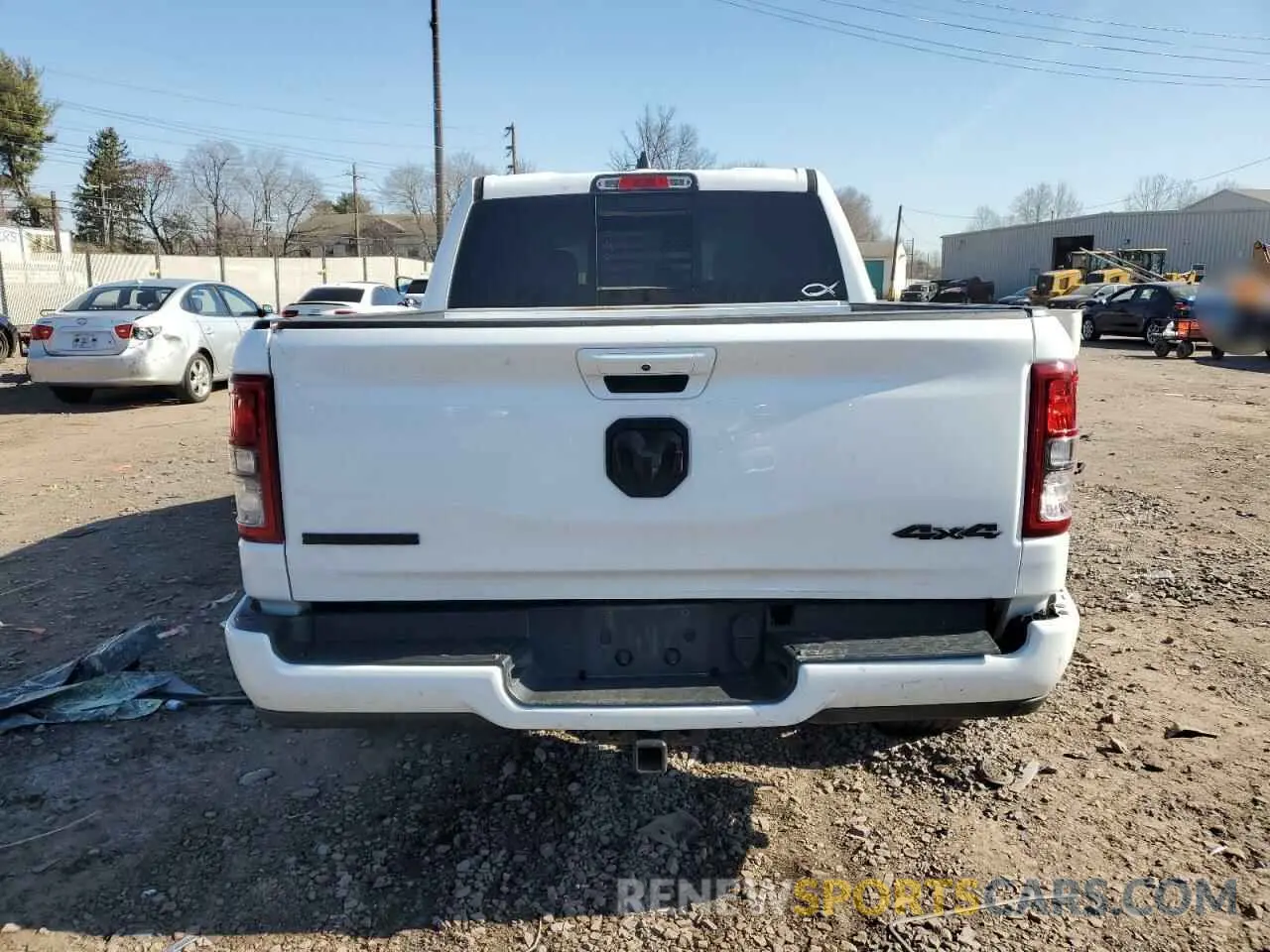 6 Photograph of a damaged car 1C6RRFFG6LN342720 RAM 1500 2020