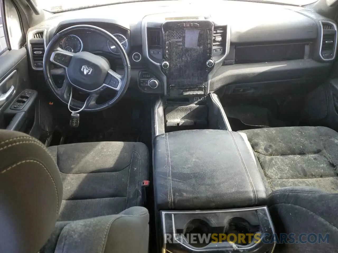 8 Photograph of a damaged car 1C6RRFFG6LN342720 RAM 1500 2020