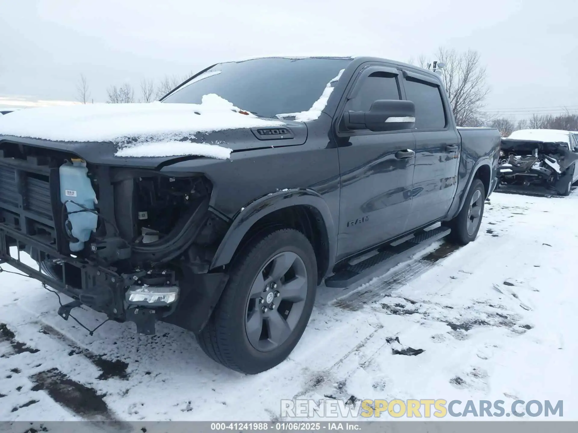 2 Photograph of a damaged car 1C6RRFFG7LN285301 RAM 1500 2020
