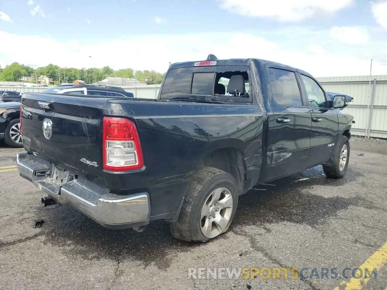 3 Photograph of a damaged car 1C6RRFFGXLN300261 RAM 1500 2020