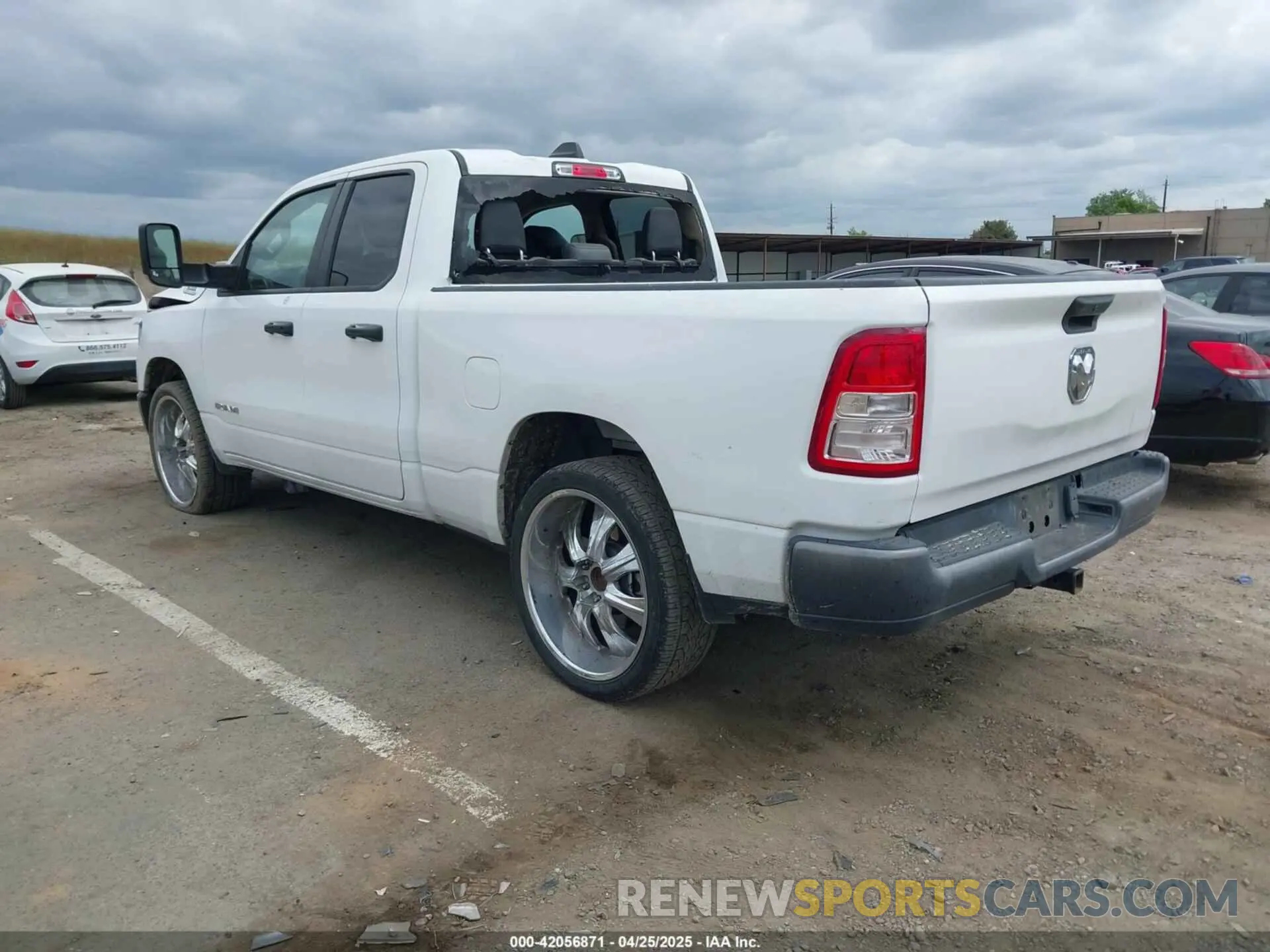 3 Photograph of a damaged car 1C6SRECG6LN386006 RAM 1500 2020