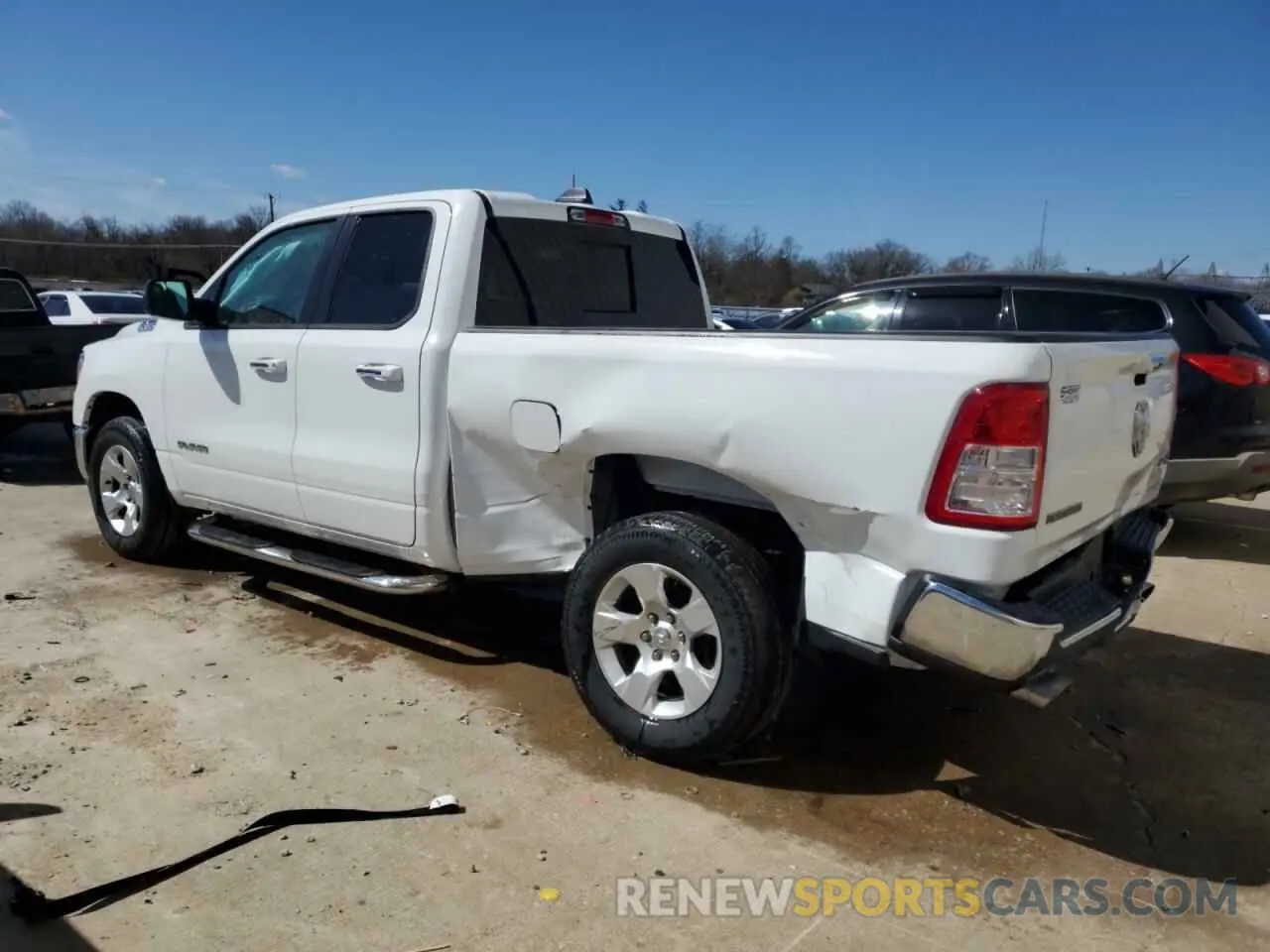 2 Фотография поврежденного автомобиля 1C6SRFBT2LN371989 RAM 1500 2020