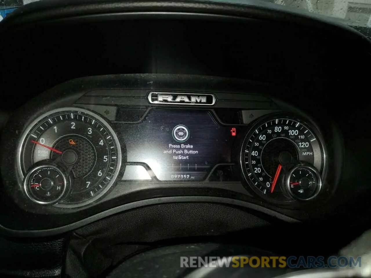 9 Фотография поврежденного автомобиля 1C6SRFBT3LN198404 RAM 1500 2020