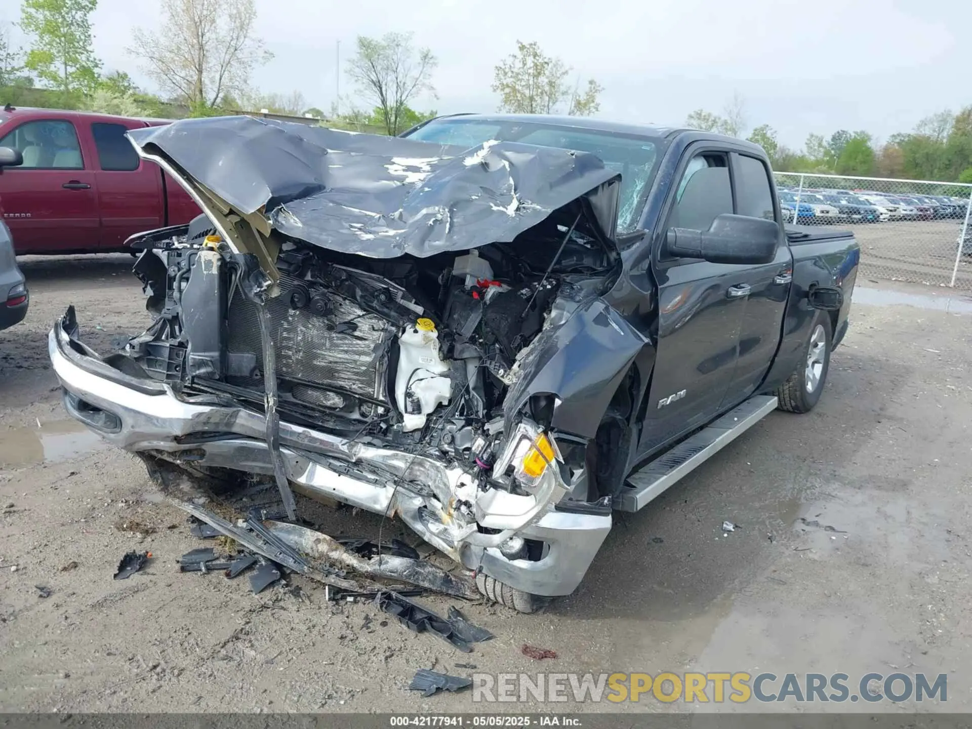 2 Фотография поврежденного автомобиля 1C6SRFBT3LN414588 RAM 1500 2020