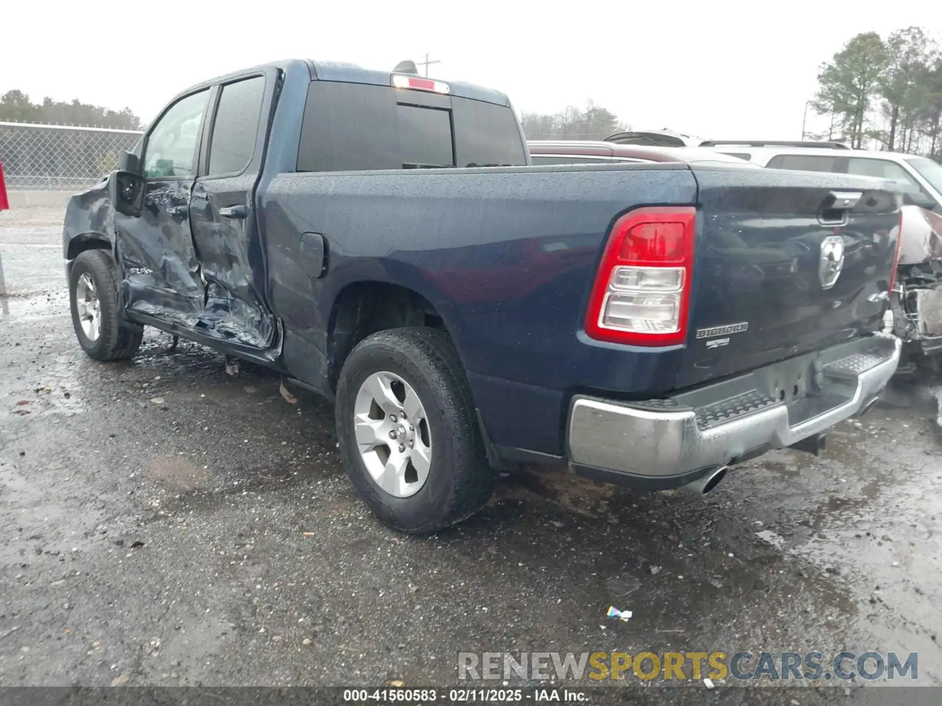 3 Фотография поврежденного автомобиля 1C6SRFBT4LN162933 RAM 1500 2020