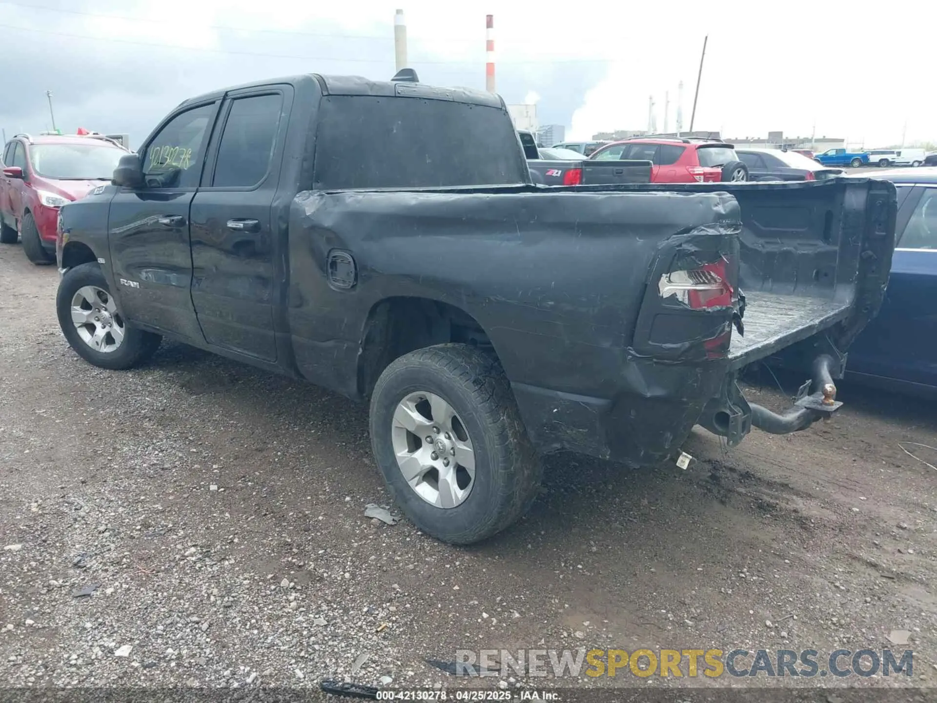 3 Photograph of a damaged car 1C6SRFBT4LN343126 RAM 1500 2020