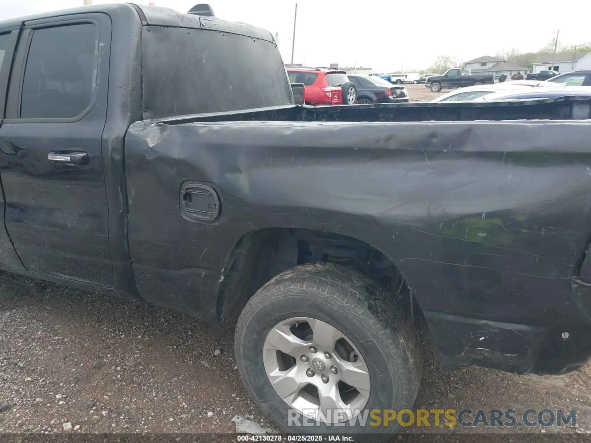 6 Photograph of a damaged car 1C6SRFBT4LN343126 RAM 1500 2020