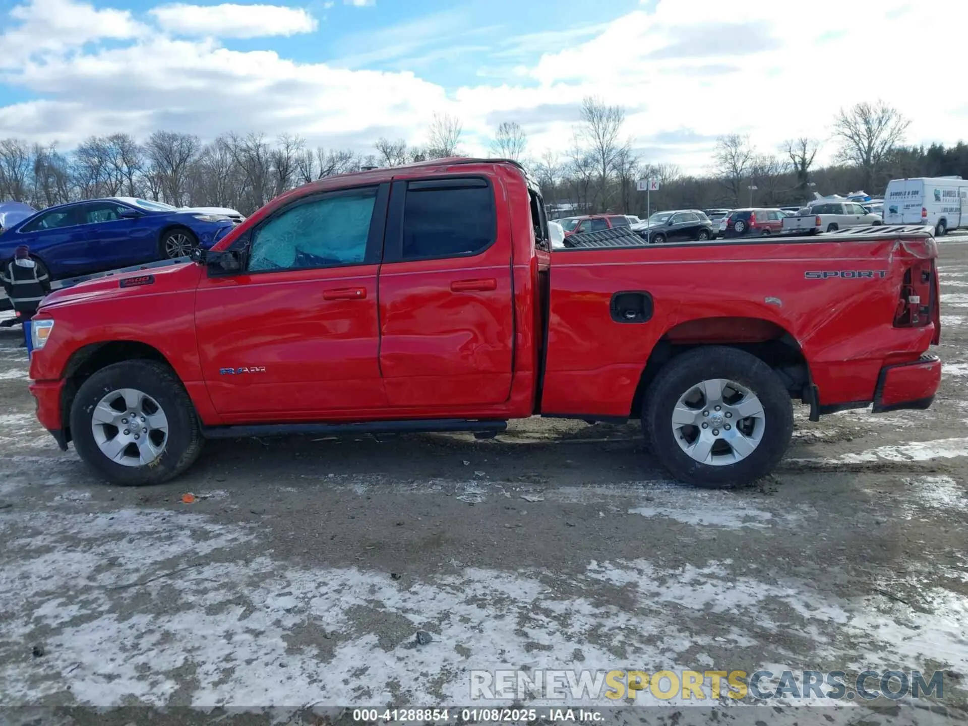 14 Фотография поврежденного автомобиля 1C6SRFBT5LN175643 RAM 1500 2020