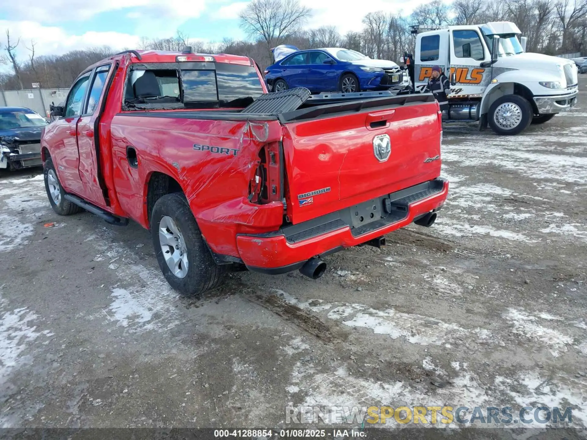3 Фотография поврежденного автомобиля 1C6SRFBT5LN175643 RAM 1500 2020