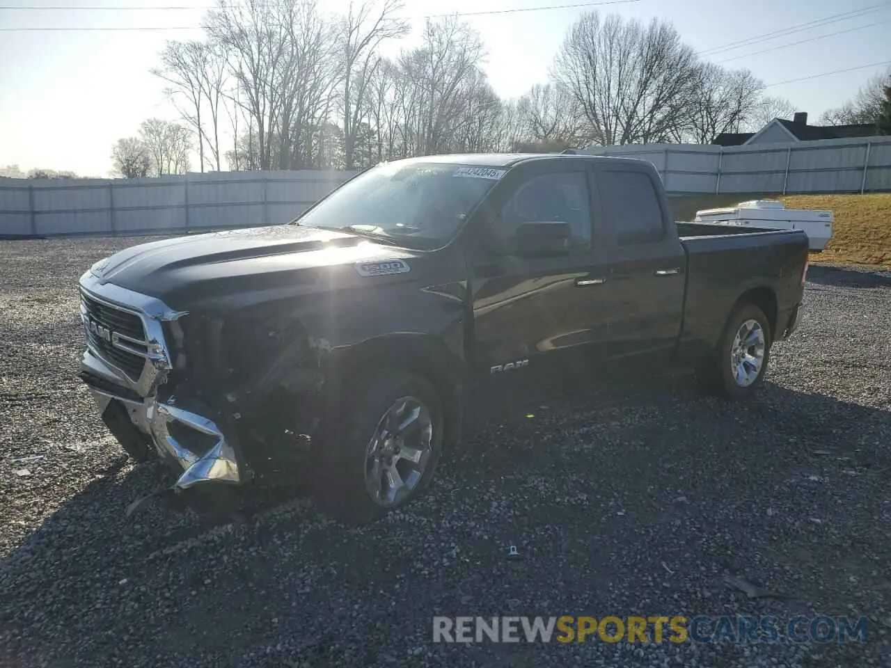 1 Photograph of a damaged car 1C6SRFBT5LN248106 RAM 1500 2020
