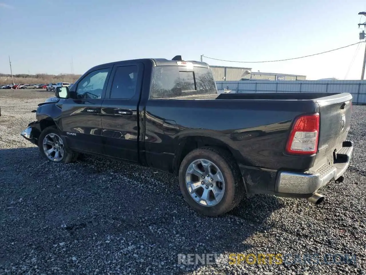 2 Photograph of a damaged car 1C6SRFBT5LN248106 RAM 1500 2020