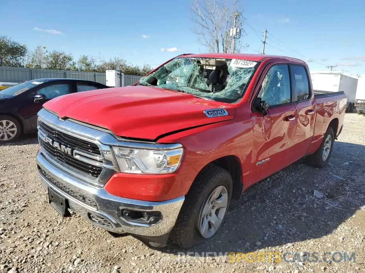 1 Фотография поврежденного автомобиля 1C6SRFBT7LN130106 RAM 1500 2020