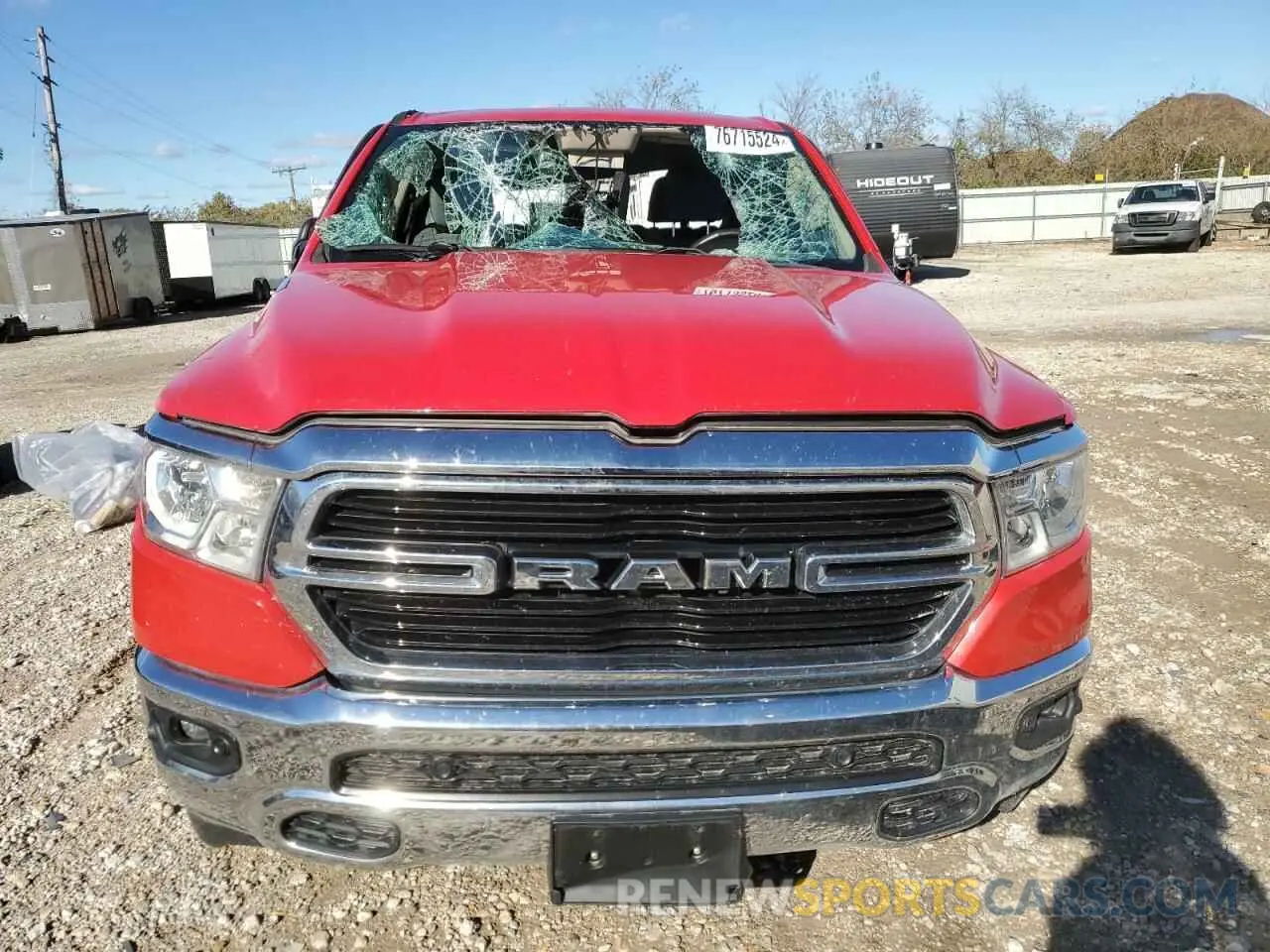 5 Фотография поврежденного автомобиля 1C6SRFBT7LN130106 RAM 1500 2020