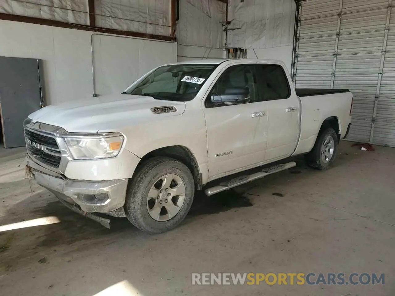 1 Photograph of a damaged car 1C6SRFBT7LN190032 RAM 1500 2020