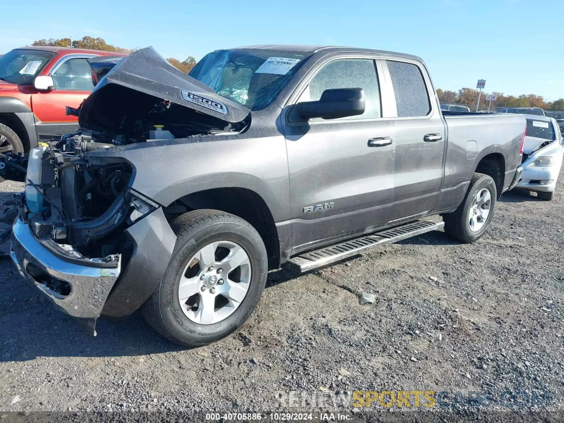 2 Фотография поврежденного автомобиля 1C6SRFBT7LN190385 RAM 1500 2020