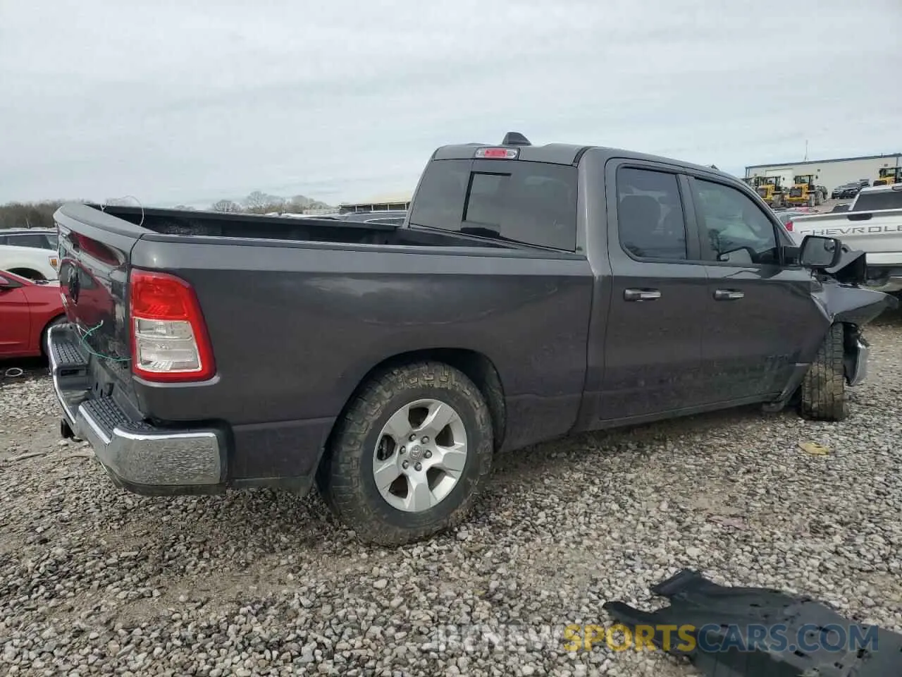 3 Photograph of a damaged car 1C6SRFBT7LN404601 RAM 1500 2020