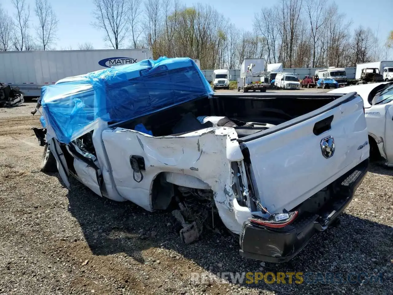 2 Photograph of a damaged car 1C6SRFCT2LN239927 RAM 1500 2020