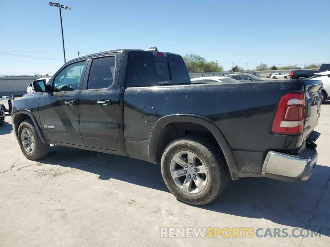 2 Photograph of a damaged car 1C6SRFDT2LN124629 RAM 1500 2020